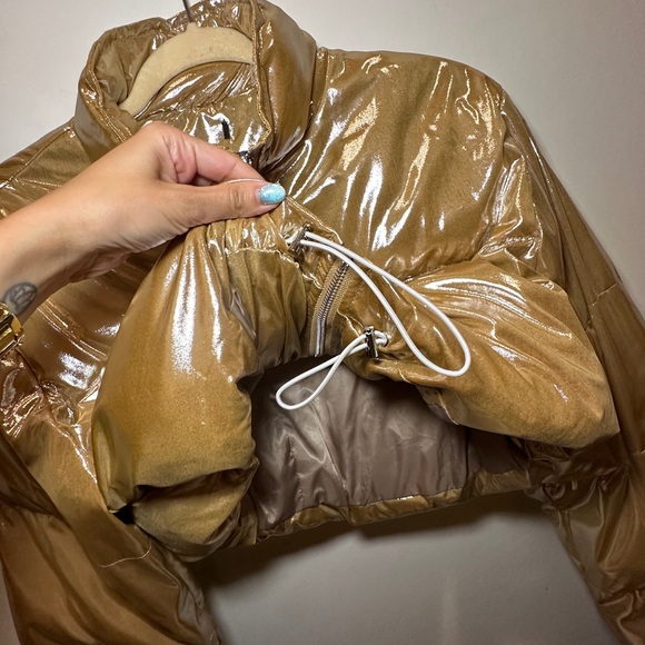 Gold Crop Jacket - Picture 5 of 7